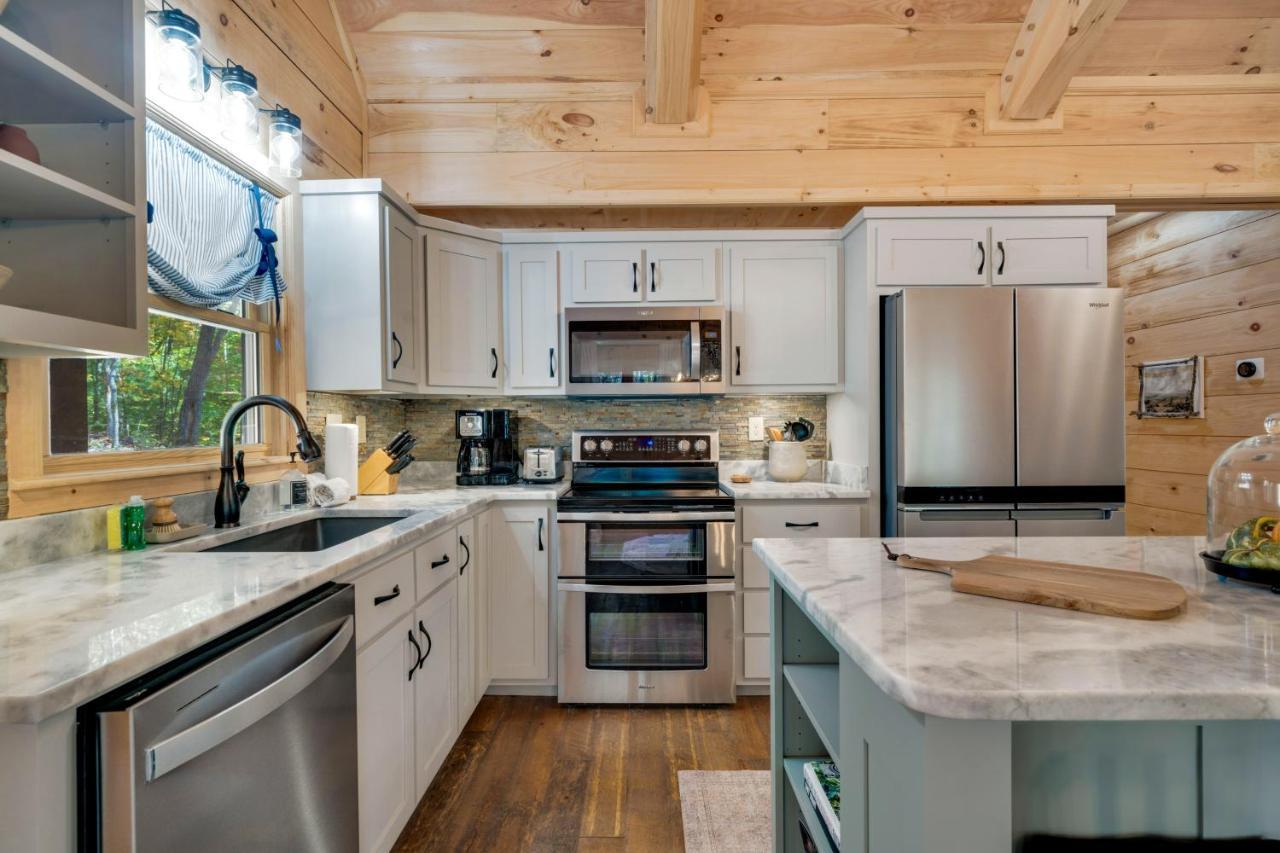 Villa Haley Glen Cherry Log Esterno foto