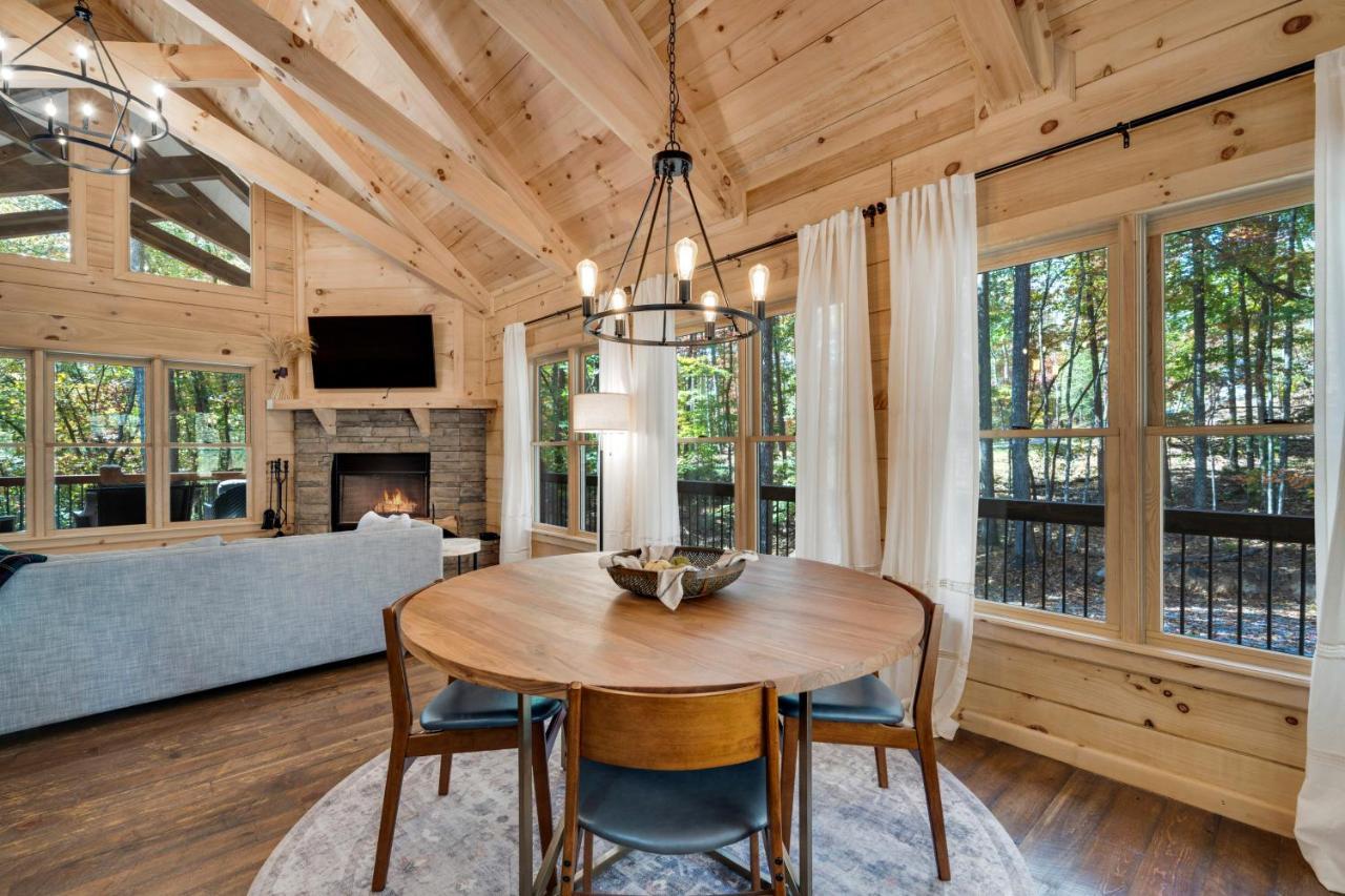 Villa Haley Glen Cherry Log Esterno foto