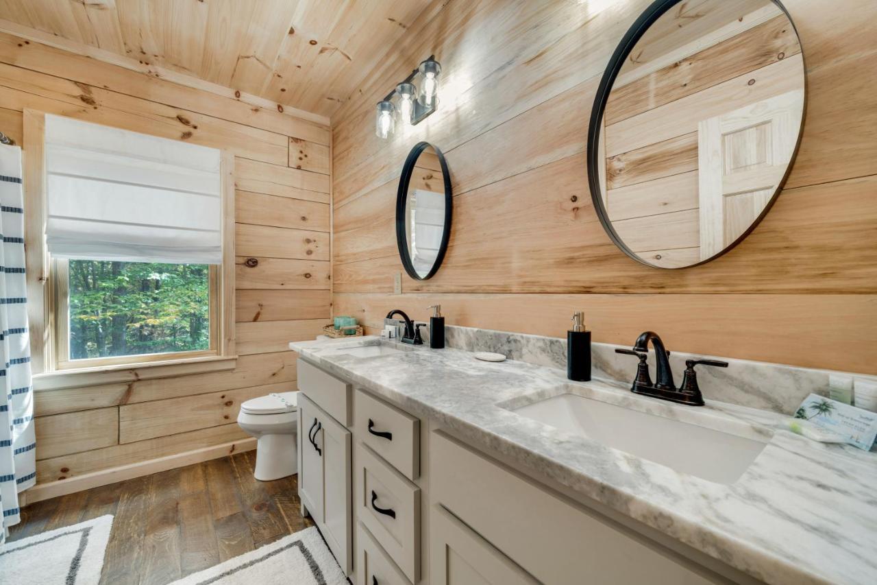 Villa Haley Glen Cherry Log Esterno foto